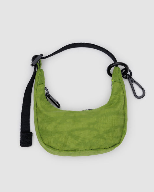 CRESCENT BAG CHARM - GREEN JUICE