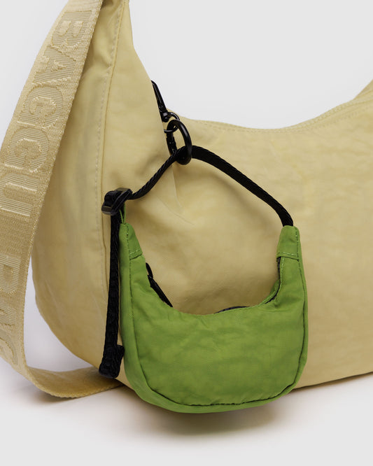 CRESCENT BAG CHARM - GREEN JUICE