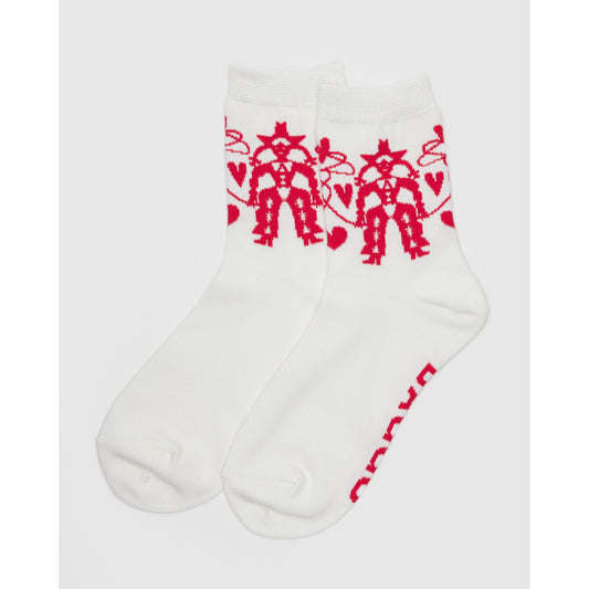 Crew Sock - Cowgirl