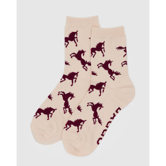 Crew Sock - Horses