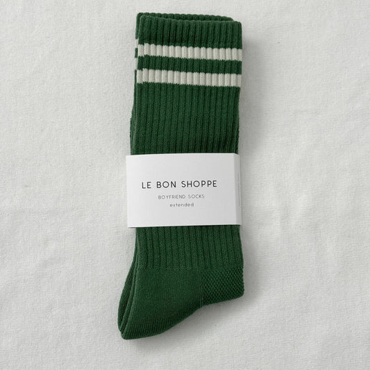 EXTENDED BOYFRIEND SOCKS - MOSS