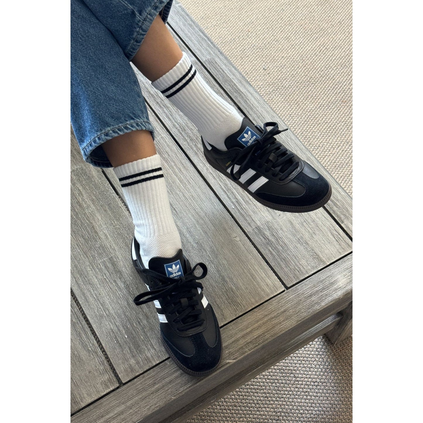 Le Bon Shoppe | Boyfriend Socks - Classic White
