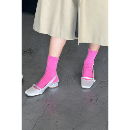 Le Bon Shoppe | Her Sock - Bright Pink