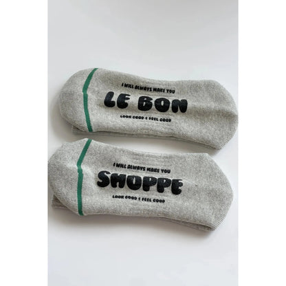 HUGGER SOCKS - HT GREY/BLACK
