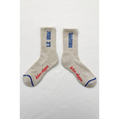 PREPPY SOCKS - ICE / BLUE