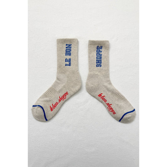 PREPPY SOCKS - ICE / BLUE