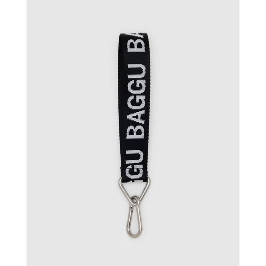 LOGO KEYCHAIN - BLACK + WHITE