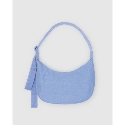 MEDIUM NYLON CRESCENT BAG - FRENCH BLUE