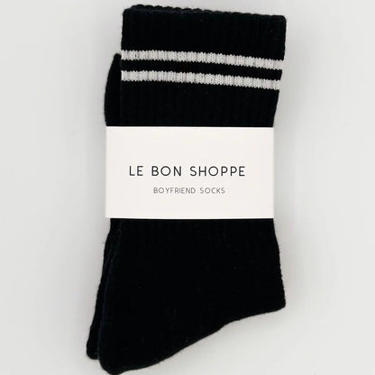 BOYFRIEND SOCKS - NOIR