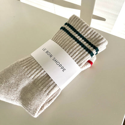 BOYFRIEND SOCKS - OATMEAL