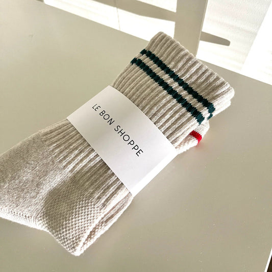 BOYFRIEND SOCKS - OATMEAL