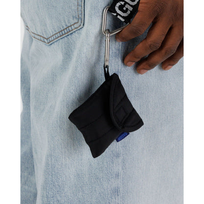 PUFFY EAR BUDS CASE - BLACK