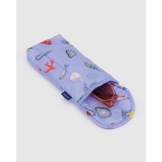 PUFFY GLASSES SLEEVE - SEA CHARMS