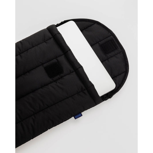 PUFFY LAPTOP SLEEVE - BLACK