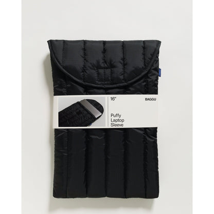 PUFFY LAPTOP SLEEVE - BLACK