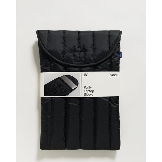 PUFFY LAPTOP SLEEVE - BLACK