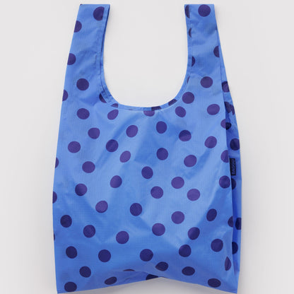 Baggu | 'Standard' Reusable Shopper Blue Polka Dot