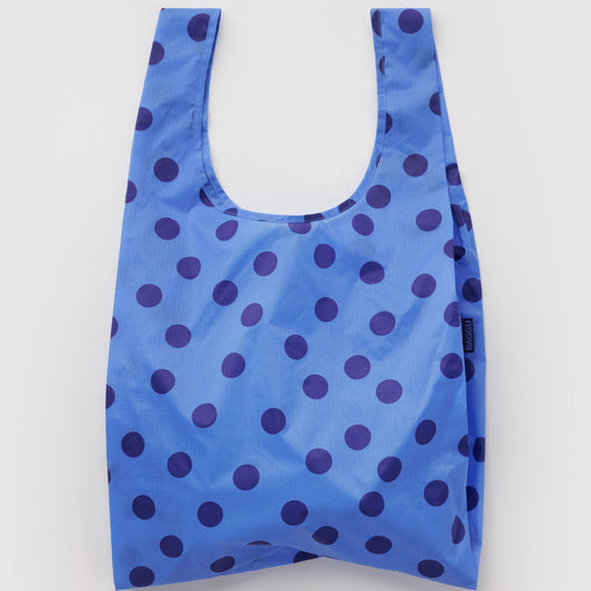 Baggu | 'Standard' Reusable Shopper Blue Polka Dot