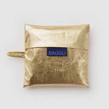 Baggu | 'Standard' Reusable Shopper Gold Metallic