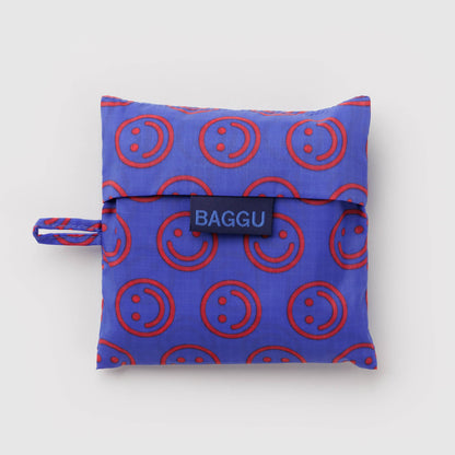 Baggu | 'Standard' Reusable Shopper Mini Cobalt Happy
