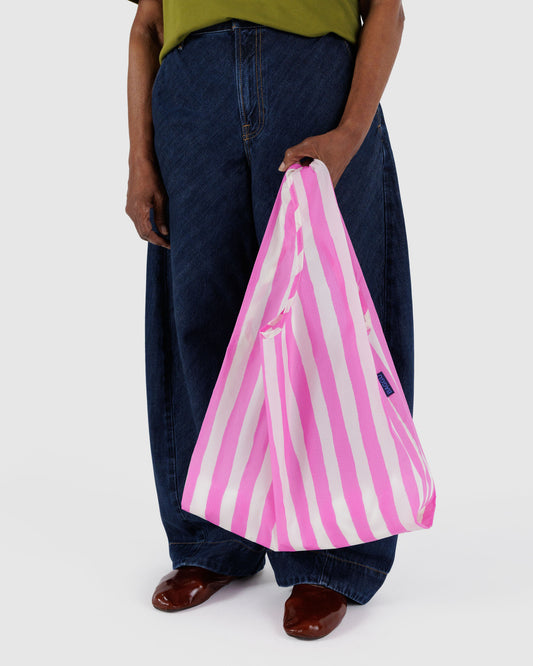 STANDARD BAGGU - PINK STRIPE