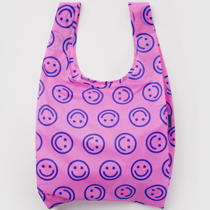 Baggu | 'Standard' Reusable Shopper Pop Pink Happy