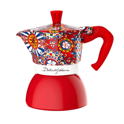 Bialetti X Dolce & Gabbana | Sicilian Cart Moka Induction 4 Cup
