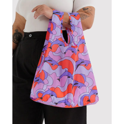 Baggu | 'Standard' Reusable Shopper Dolphins