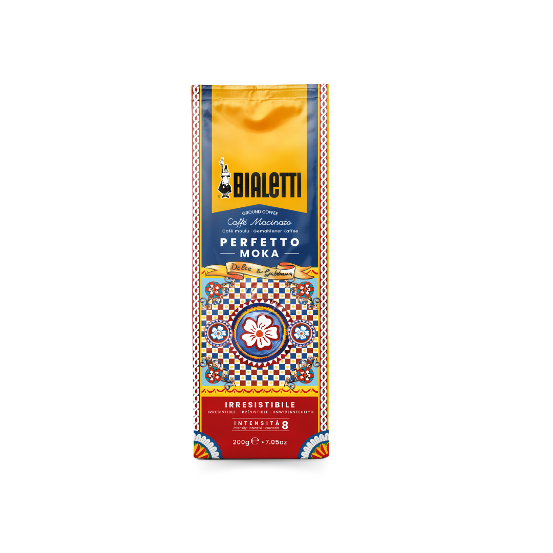 Bialetti X Dolce & Gabbana | Irresistible Moka Ground + Coffee Tin