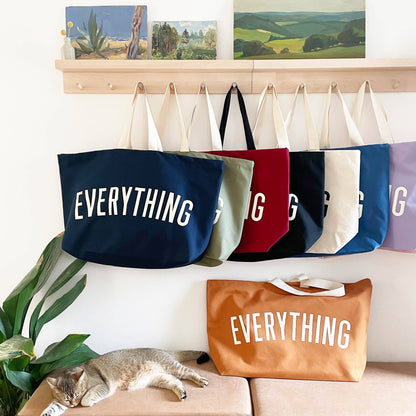 Alphabet Bag | 'Everything' Really Big Bag - Midnight Blue - The Malo Life