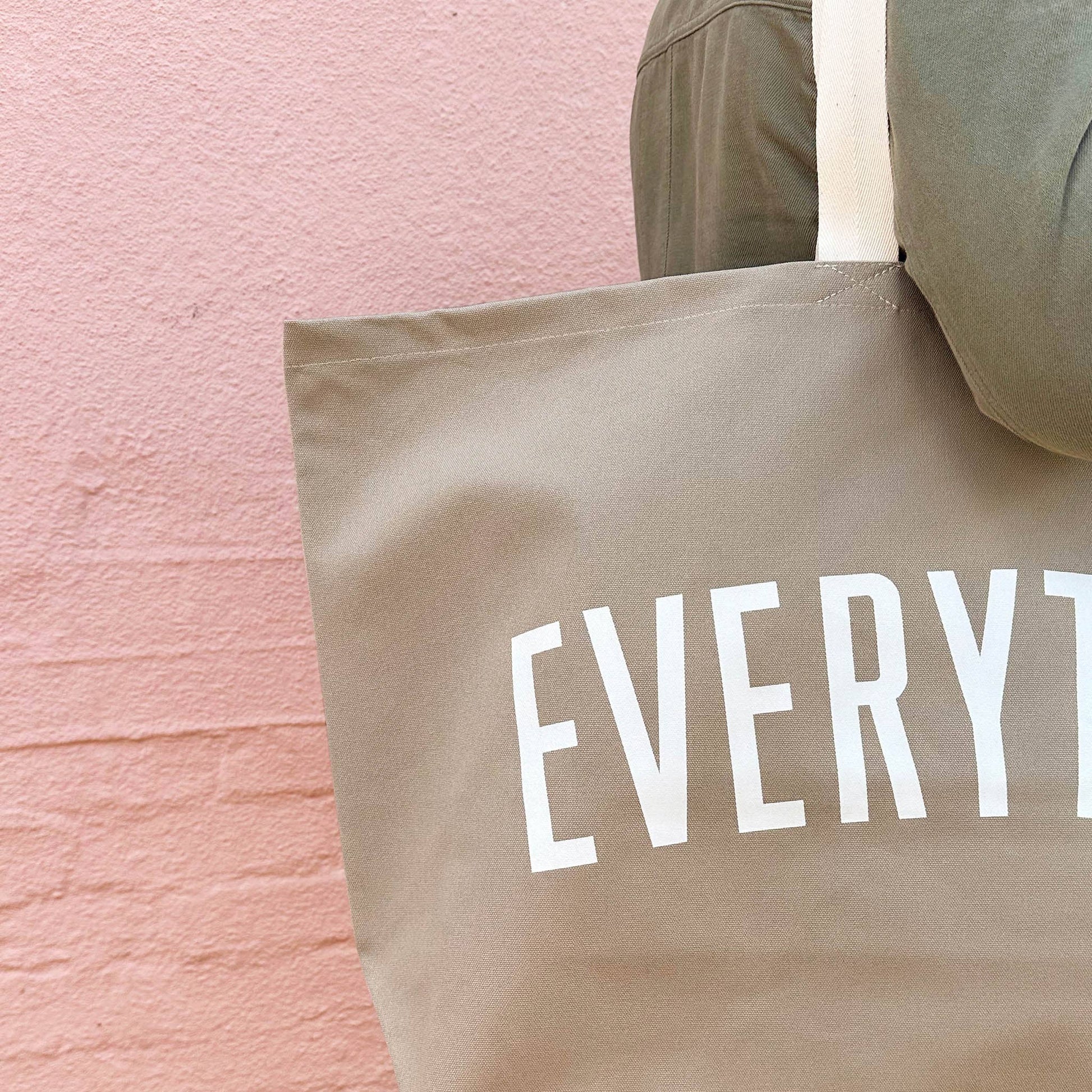 Alphabet Bag | Everything - Stone REALLY Big Bag - The Malo Life