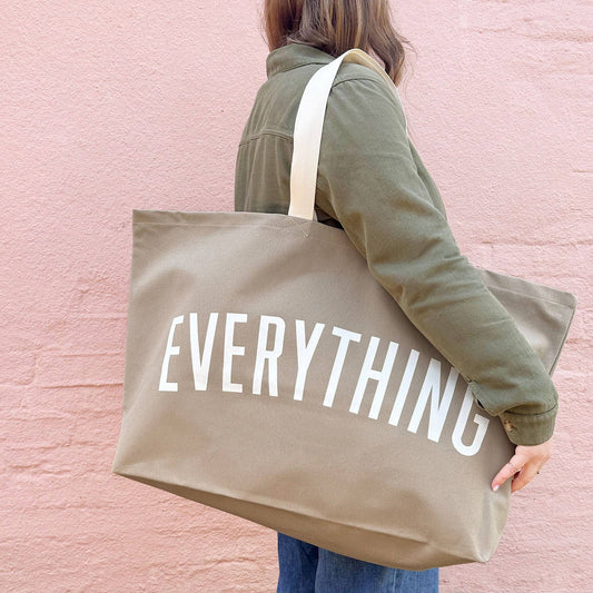 Alphabet Bag | Everything - Stone REALLY Big Bag - The Malo Life