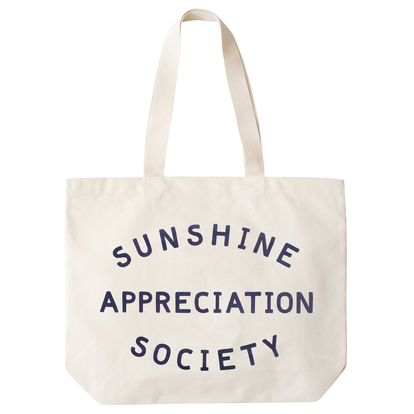 Alphabet Bag | Sunshine Appreciation Society - Canvas Tote Bag - The Malo Life