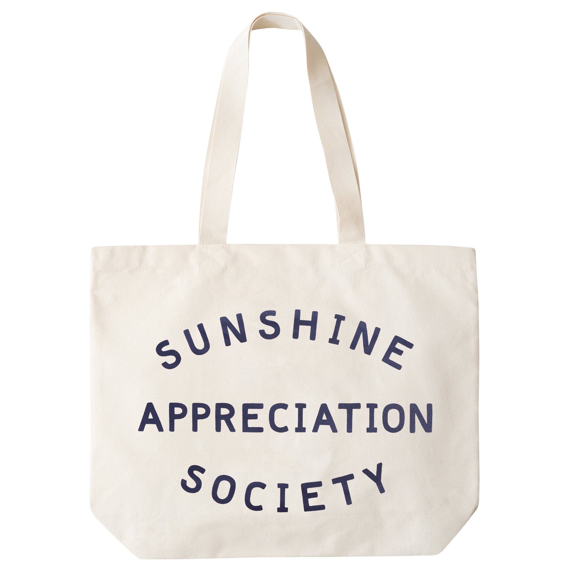 Alphabet Bag | Sunshine Appreciation Society - Canvas Tote Bag - The Malo Life