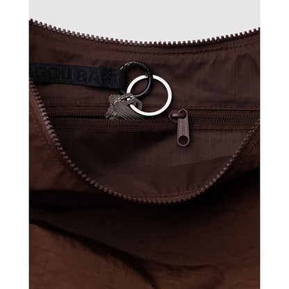 Baggu | Medium Nylon Crescent Bag - Coffee - The Malo Life