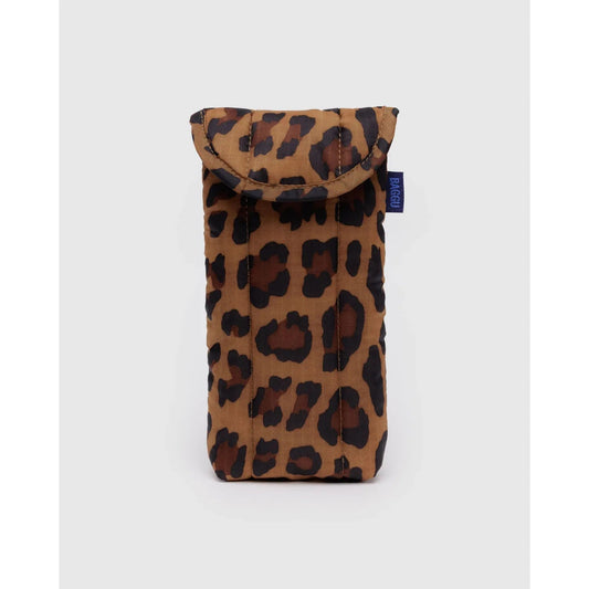 Baggu | Puffy Glasses Sleeve - Leopard - The Malo Life
