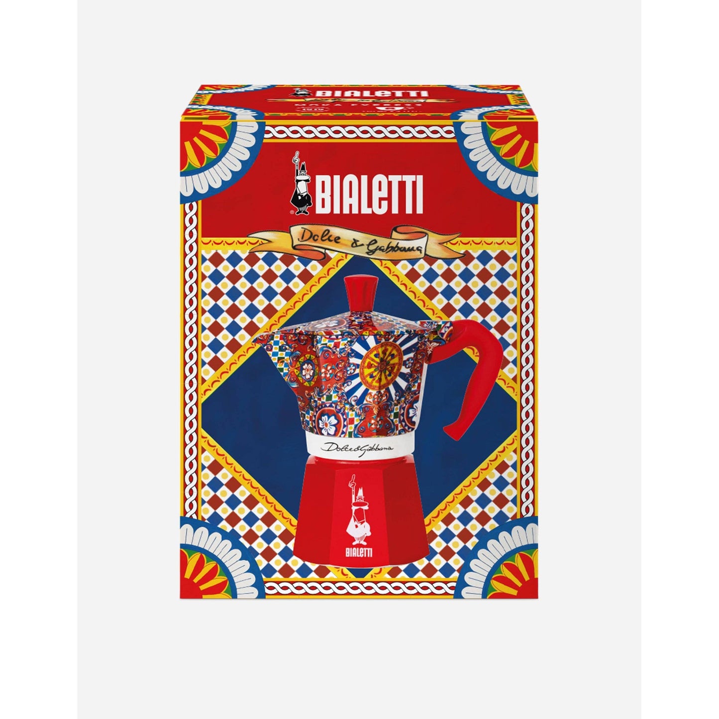 Bialetti X Dolce & Gabbana | Sicilian Cart Moka Express 6 Cup