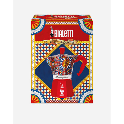 Bialetti X Dolce & Gabbana | Sicilian Cart Moka Express 6 Cup