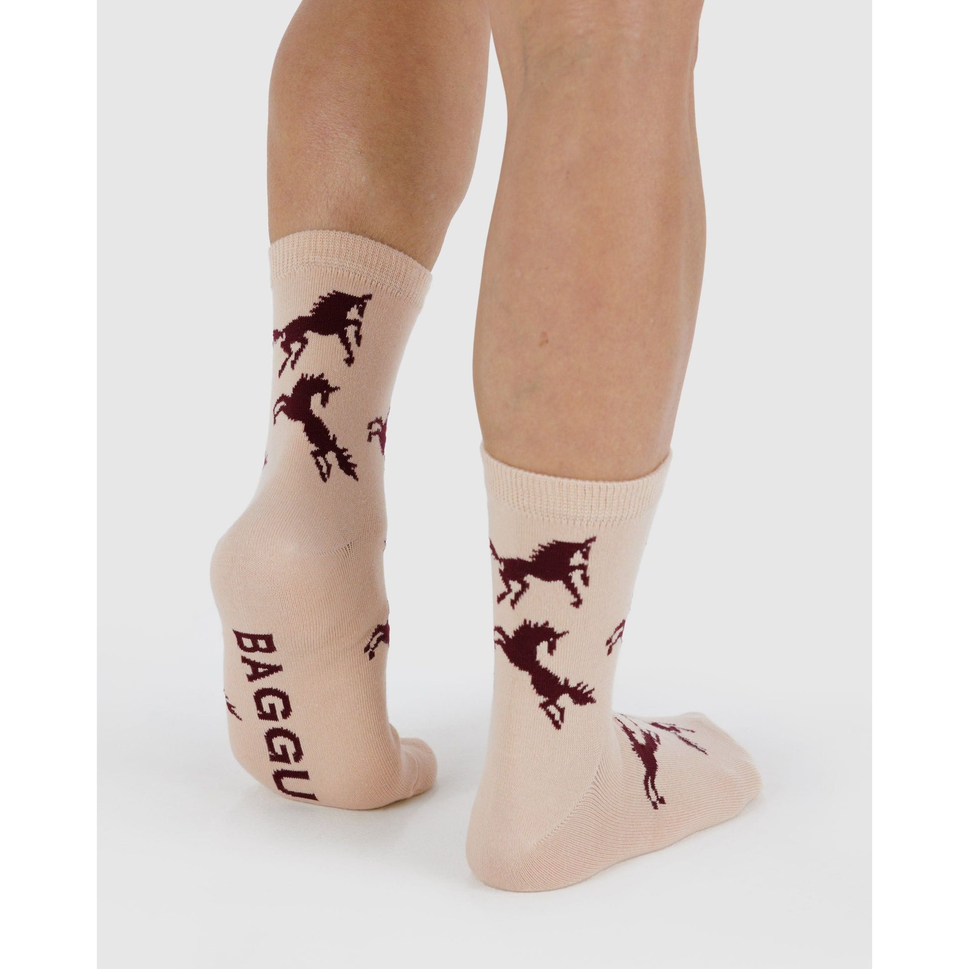 Crew Sock - Horses - The Malo Life
