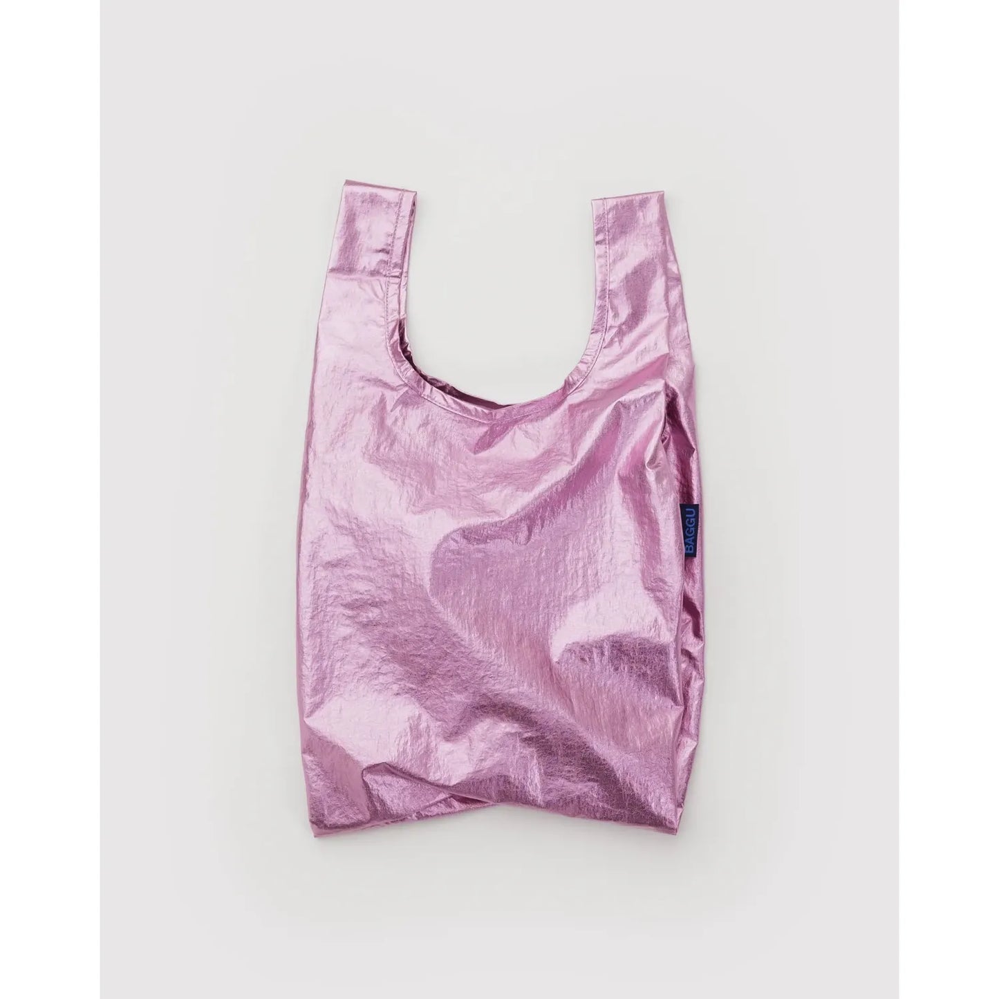 Baggu | 'Baby' Reusable Shopper Blush Metallic