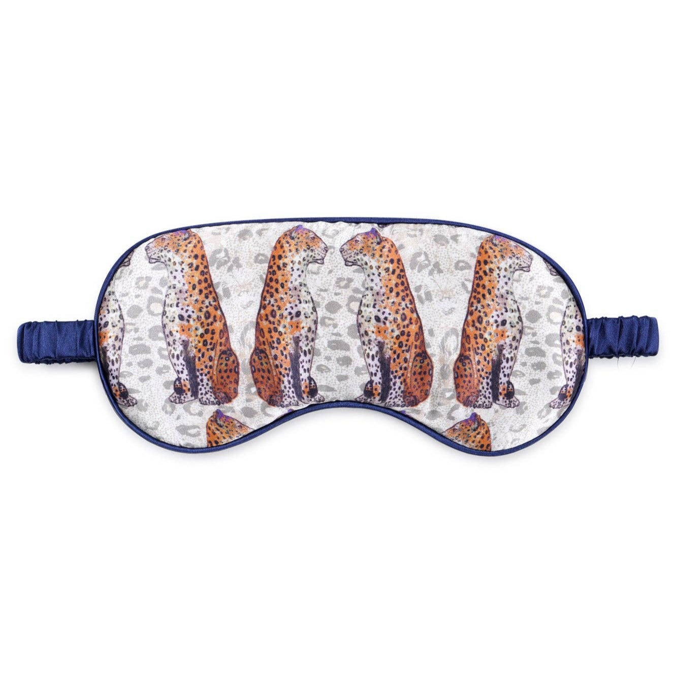 Silk Eye Mask / "Little Leopards"
