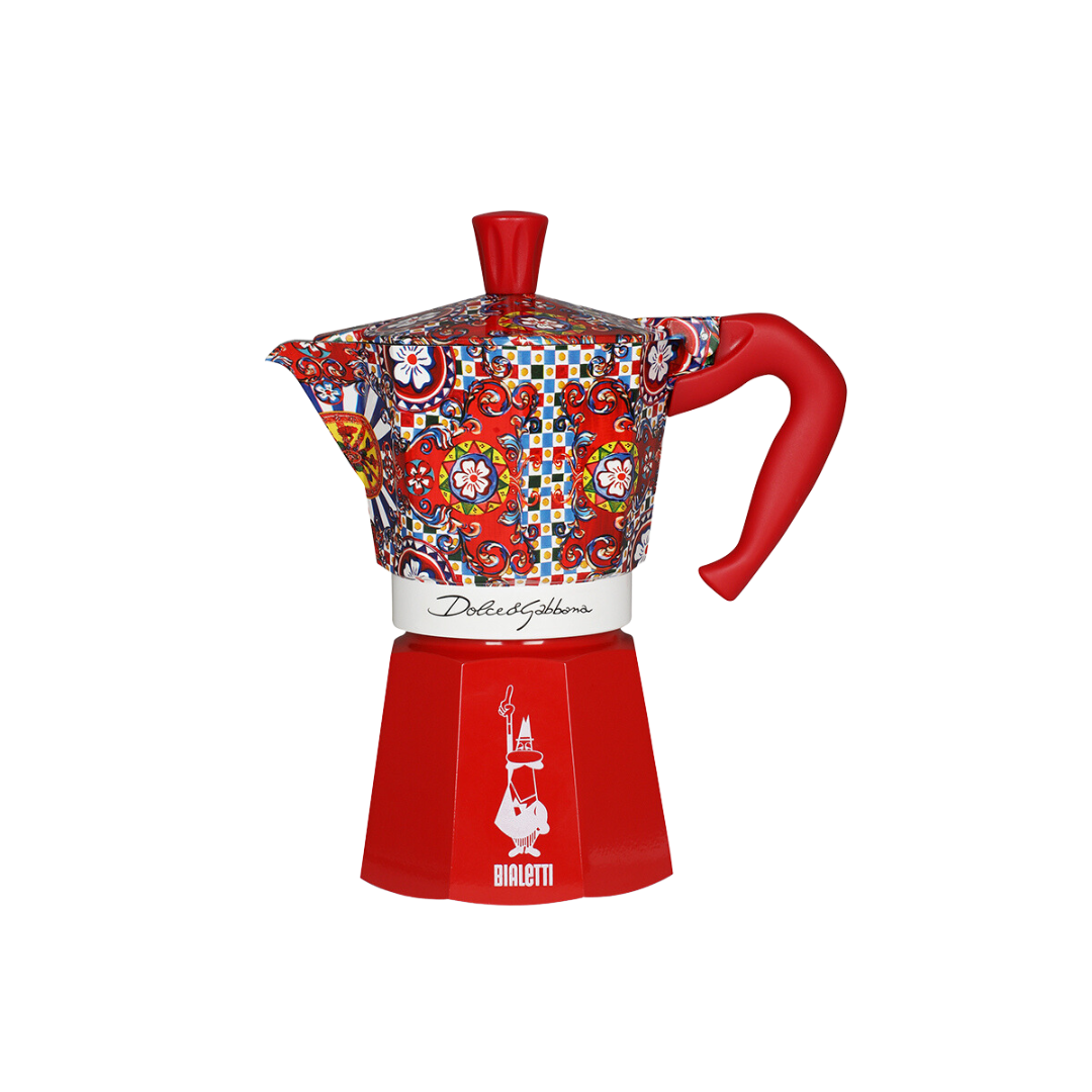 Bialetti X Dolce & Gabbana | Sicilian Cart Moka Express 6 Cup