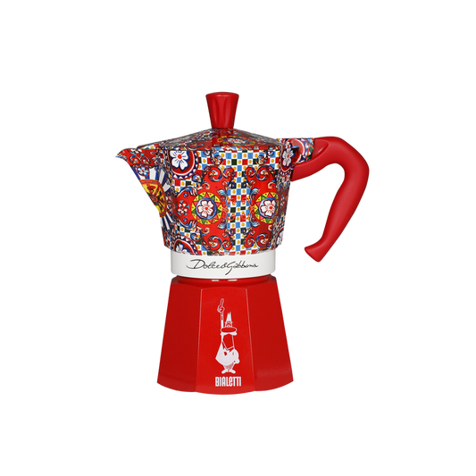 Bialetti X Dolce & Gabbana | Sicilian Cart Moka Express 6 Cup