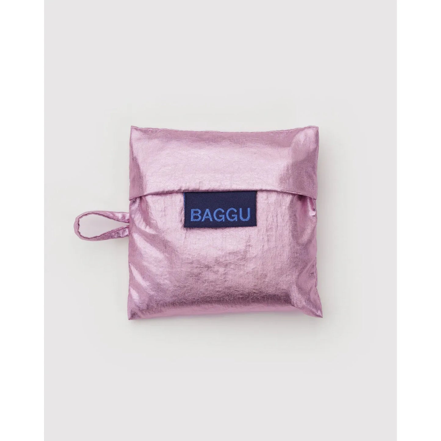 Baggu | 'Baby' Reusable Shopper Blush Metallic