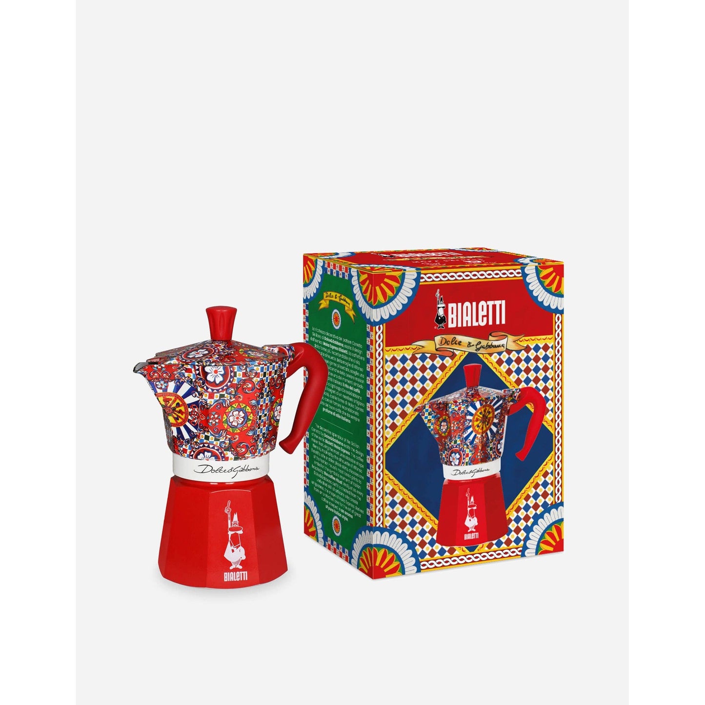 Bialetti X Dolce & Gabbana | Sicilian Cart Moka Express 6 Cup