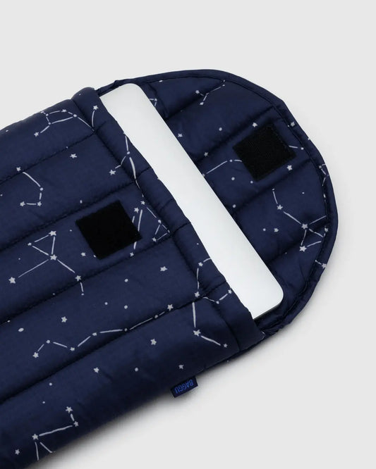 PUFFY LAPTOP SLEEVE - MIDNIGHT CONSTELLATION
