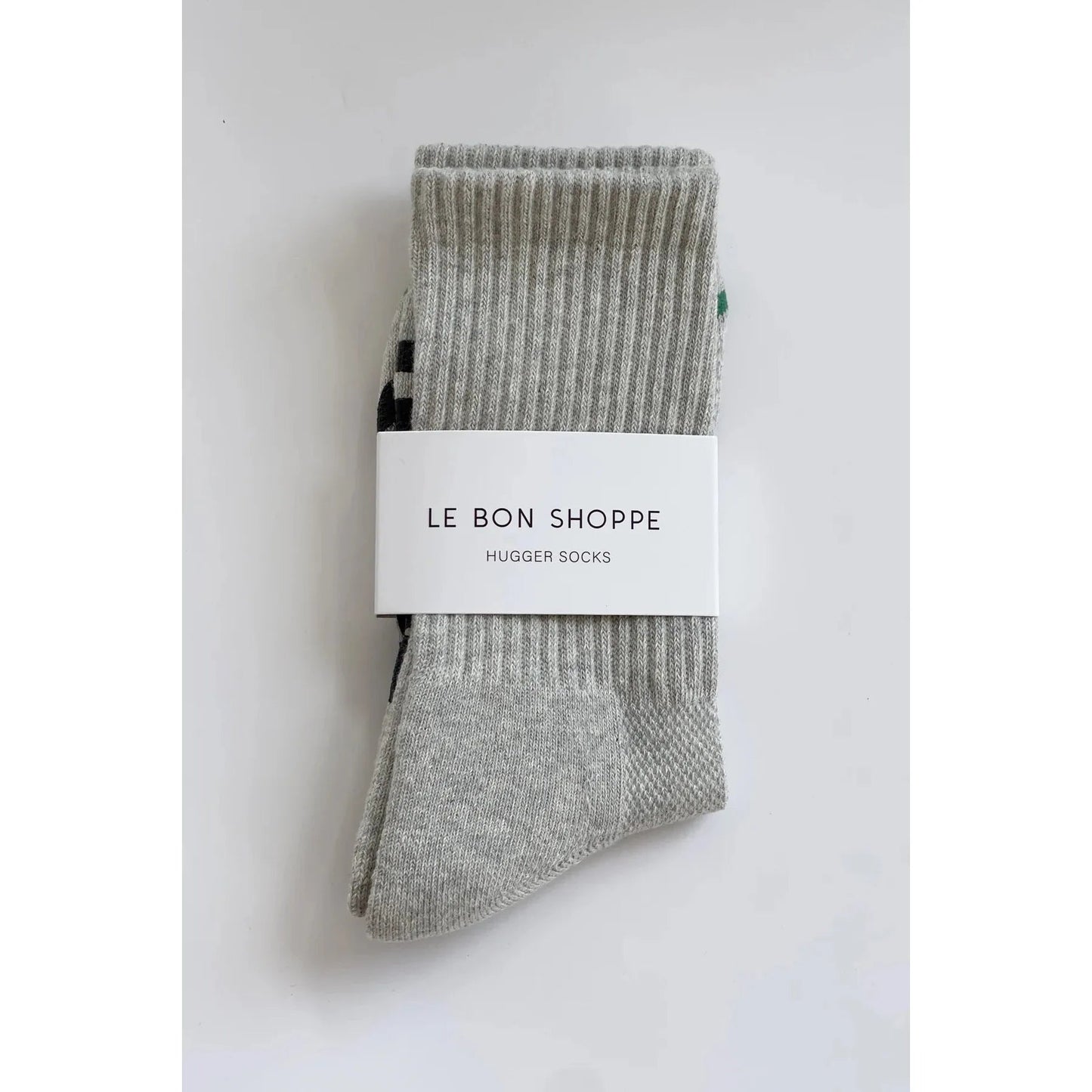 Le Bon Shoppe | Hugger Socks - Heather Grey/Black - The Malo Life
