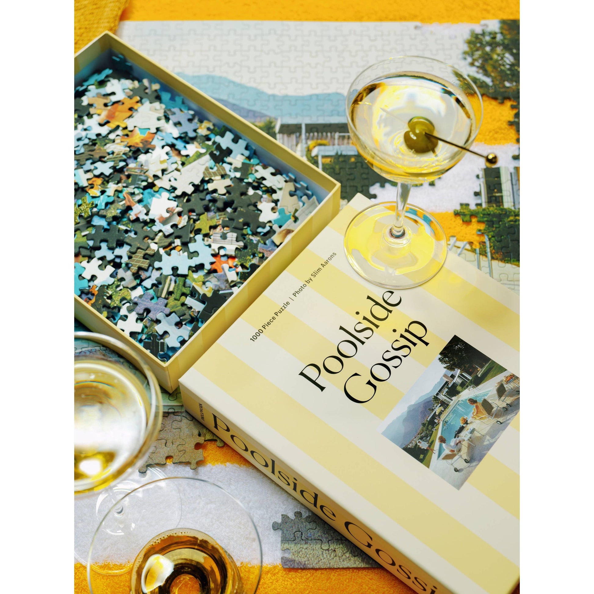 Piecework | 'Poolside Gossip' Slim Aarons Collab - 1000 Piece Puzzle - The Malo Life