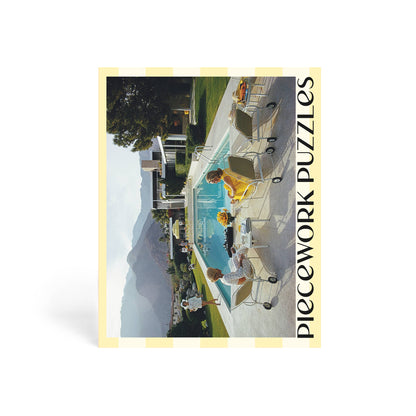 Piecework | 'Poolside Gossip' Slim Aarons Collab - 1000 Piece Puzzle - The Malo Life