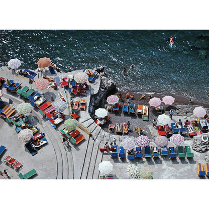 Piecework | 'Positano Beach' Slim Aarons Collab - 1000 pieces puzzle - The Malo Life